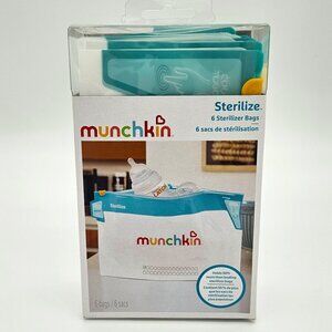 New Munchkin Baby Bottle Sterilizer Bags - Pack of 6